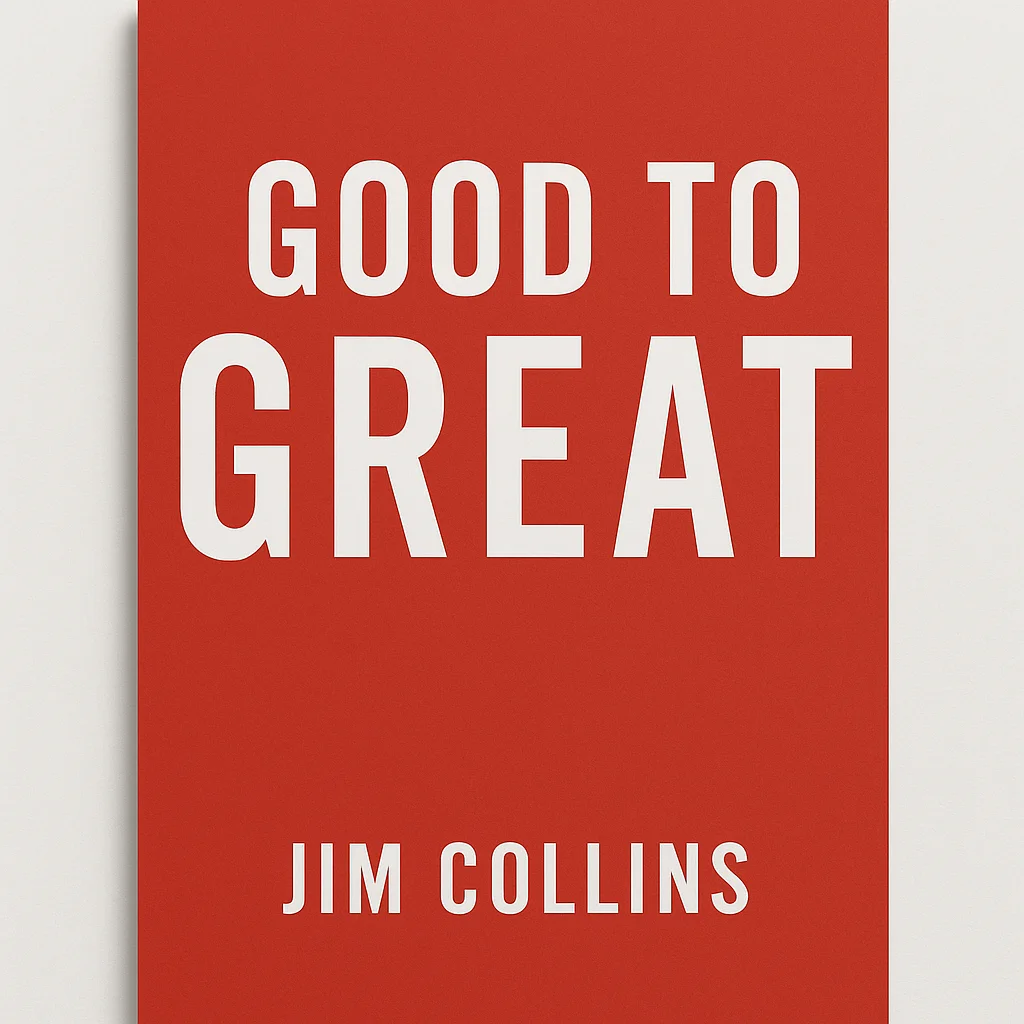Cover of Good to Great: Why Some Companies Make the Leap … and Others Don't by Jim Collins