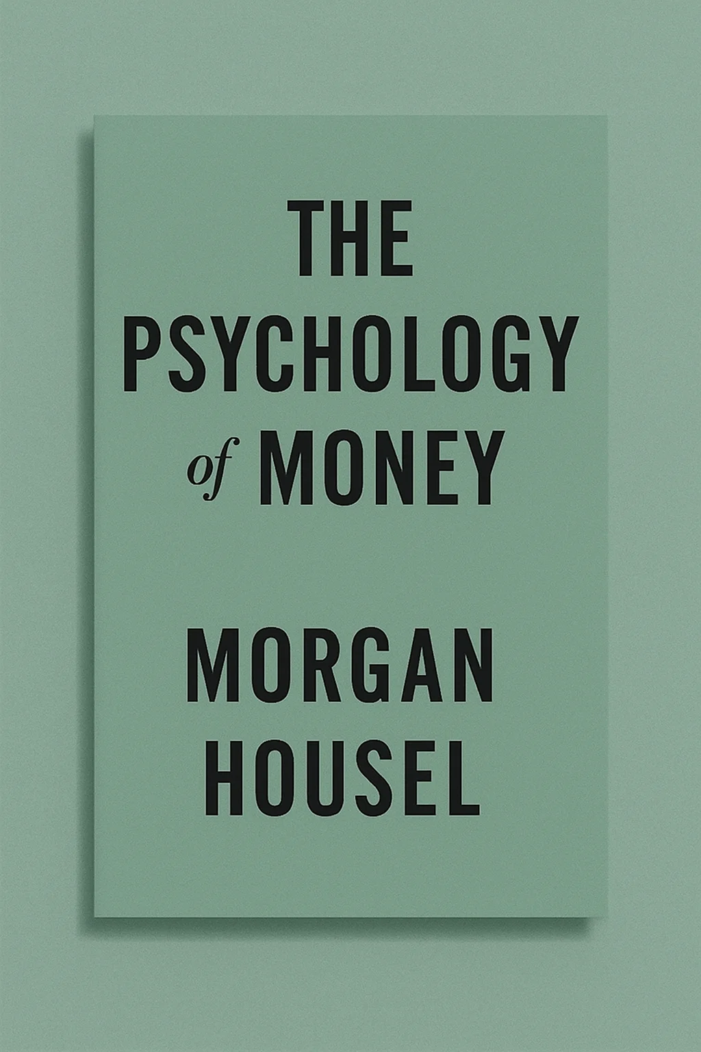 Cover of The Psychology of Money by Morgan Housel